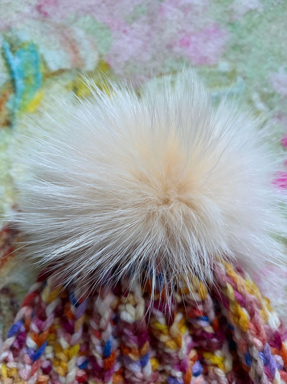 Haakpatroon muts Mosaic van juf Sas