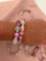 armbanden handgemaakt door juf Sas