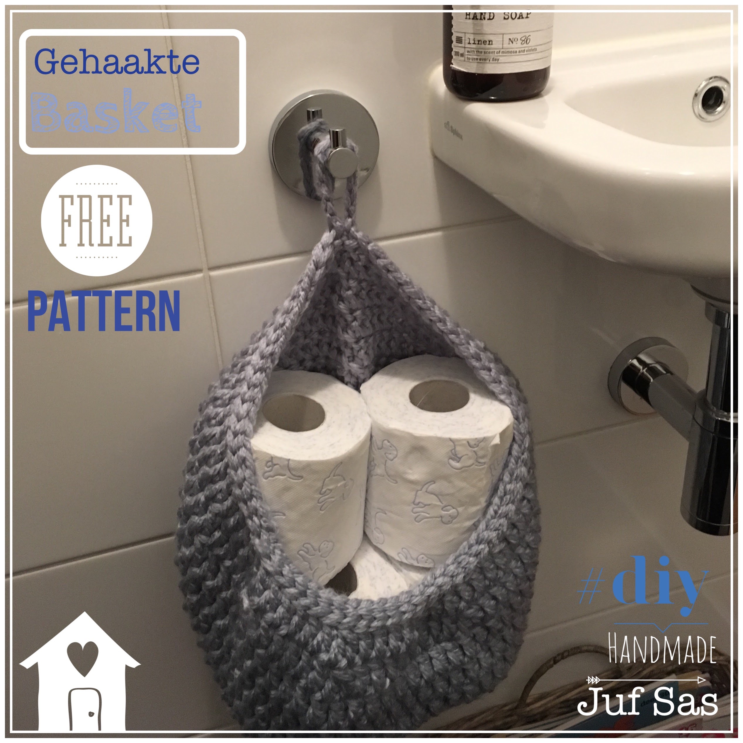 Gehaakte basket