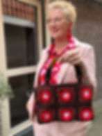 Granny square handtas