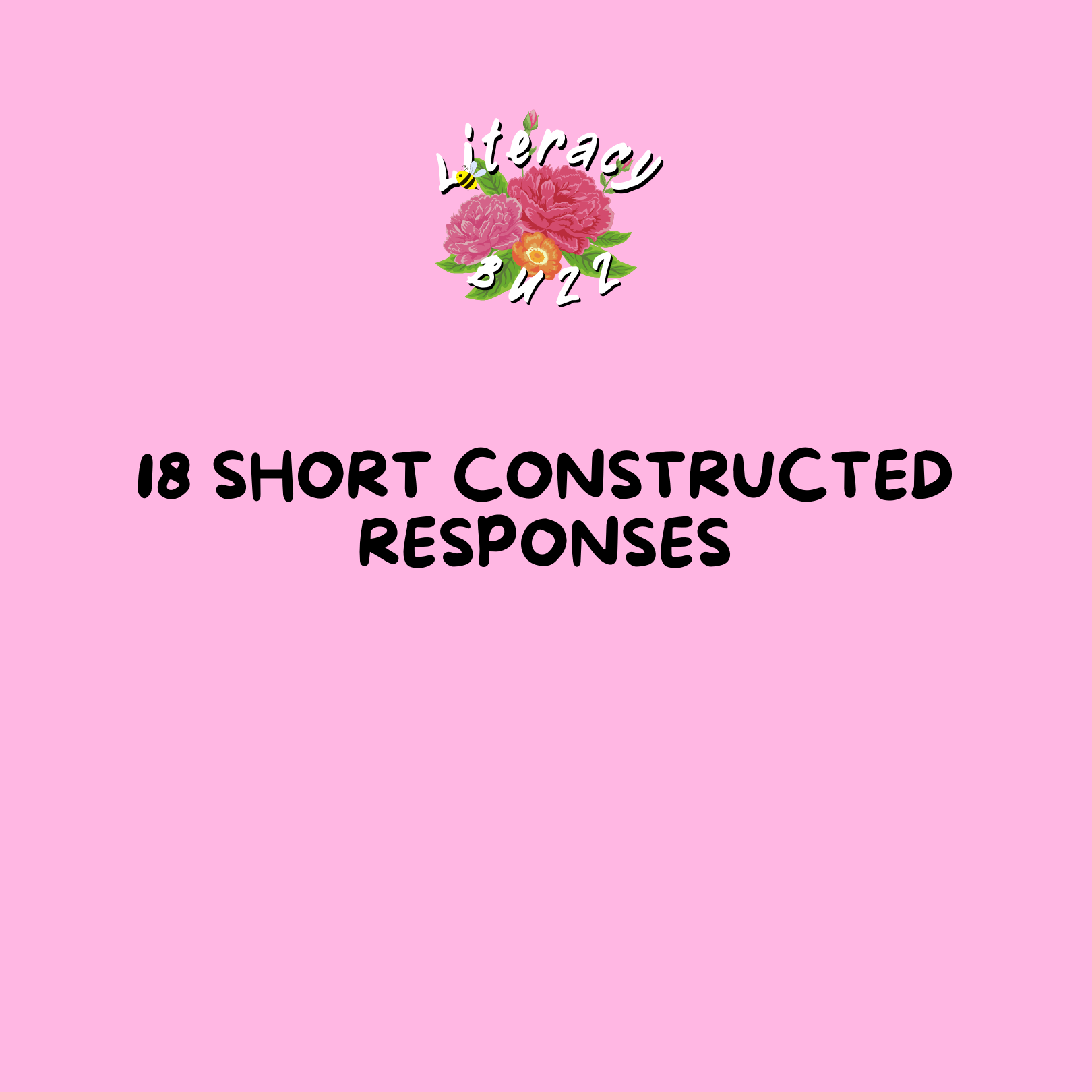 18 Short Constructed Responses