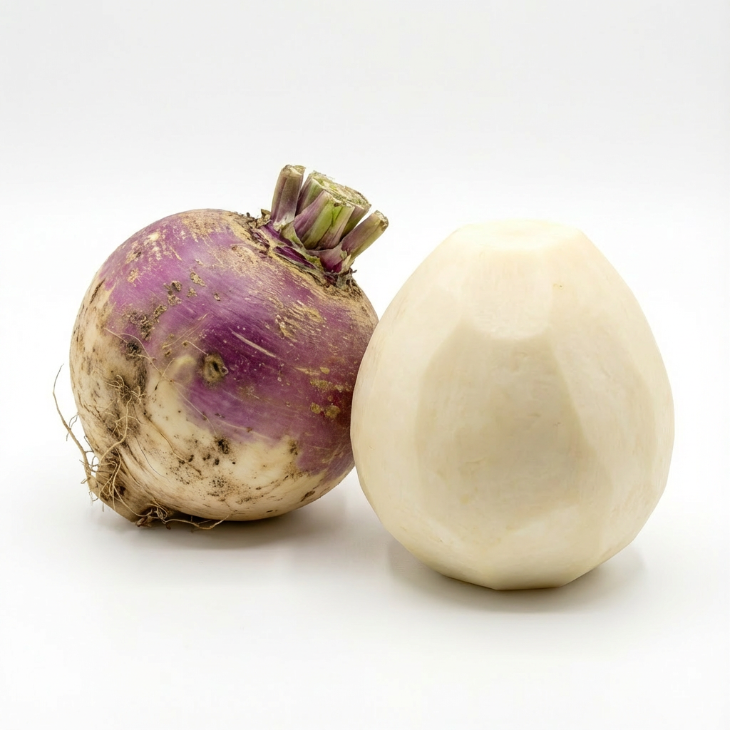 Peeled Turnip