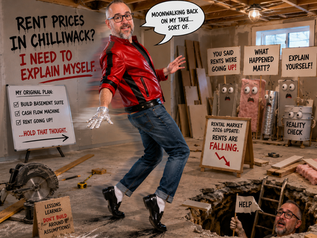 Chilliwack Rental Market 2026: Rents Are Falling and I Have Some Explaining To Do
