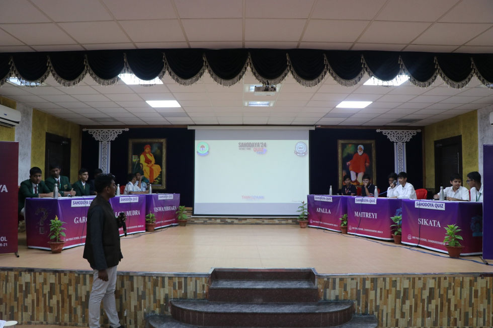 QM Bivash Rath CBSE Sahodaya Quiz