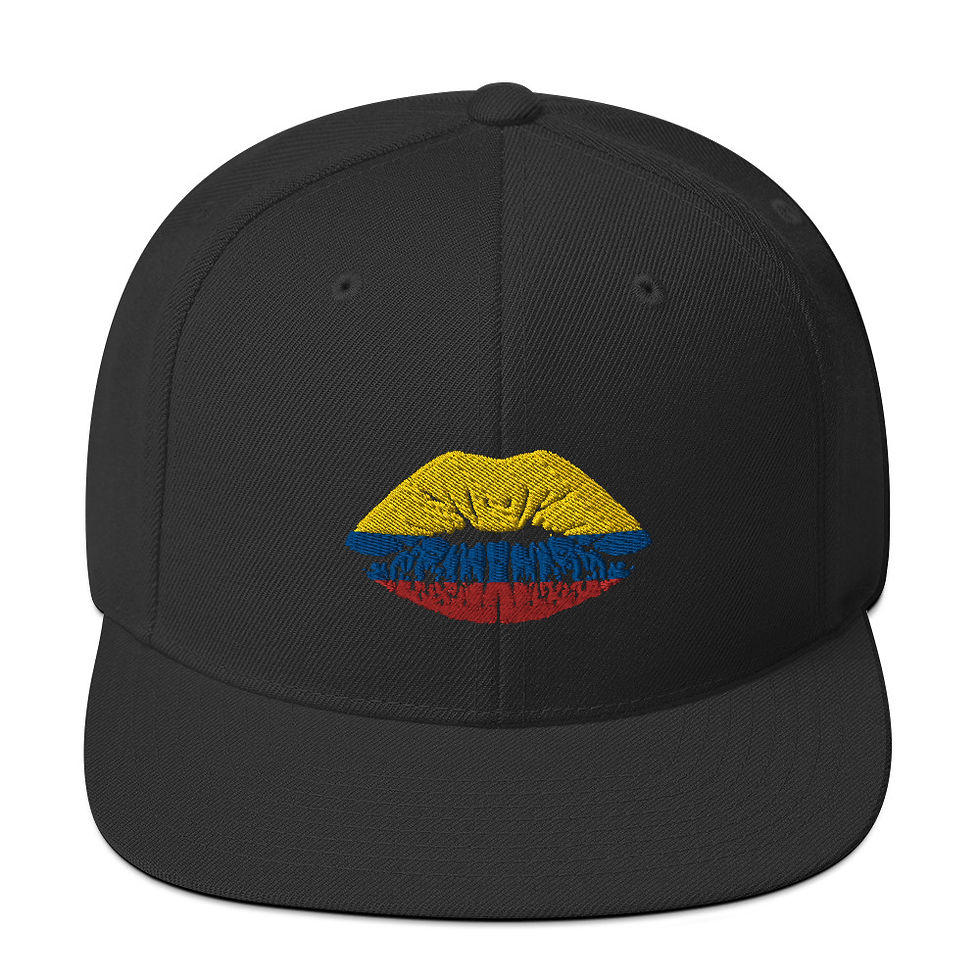 Thumbnail: Colombia lips Snapback Hat