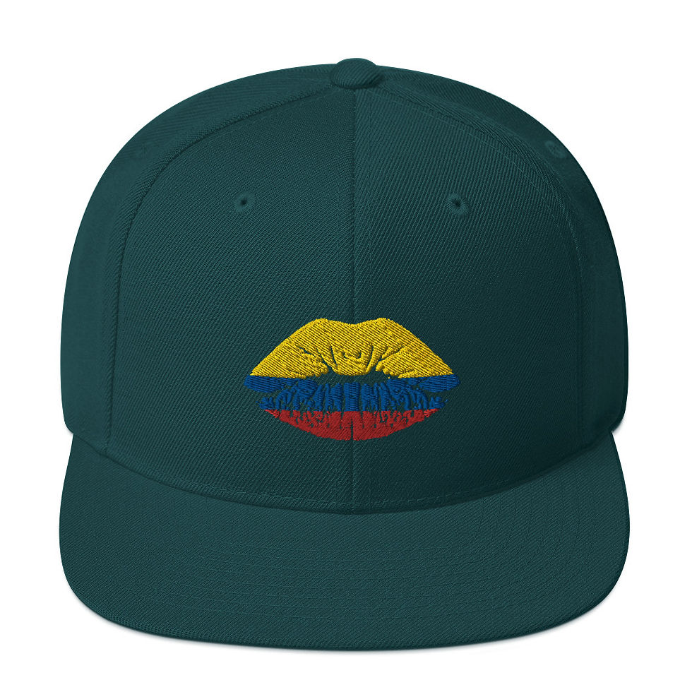 Thumbnail: Colombia lips Snapback Hat