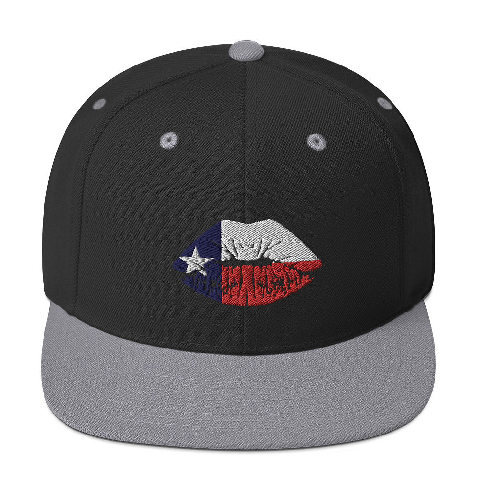 Thumbnail: Texas Lips Snapback Hat
