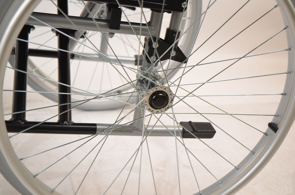 Miniatura: CADEIRA DE RODAS ALUMINIO D600