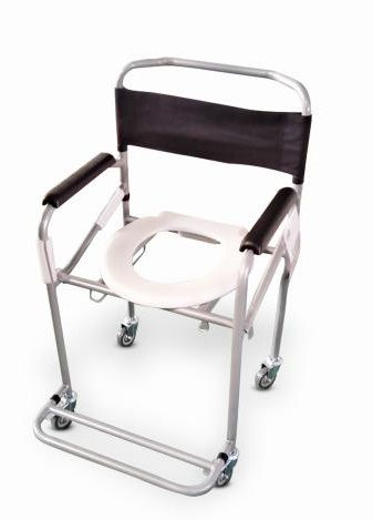 Miniatura: CADEIRA DE BANHO DOBRÁVEL DELLAMED D40 C/ SUPORTE P/ COMADRE