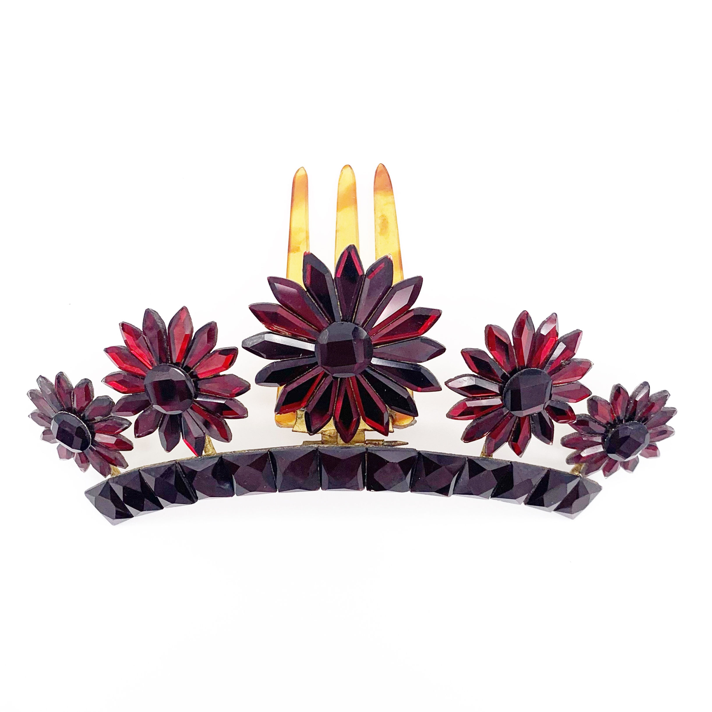 vauxhall glass daisy tiara