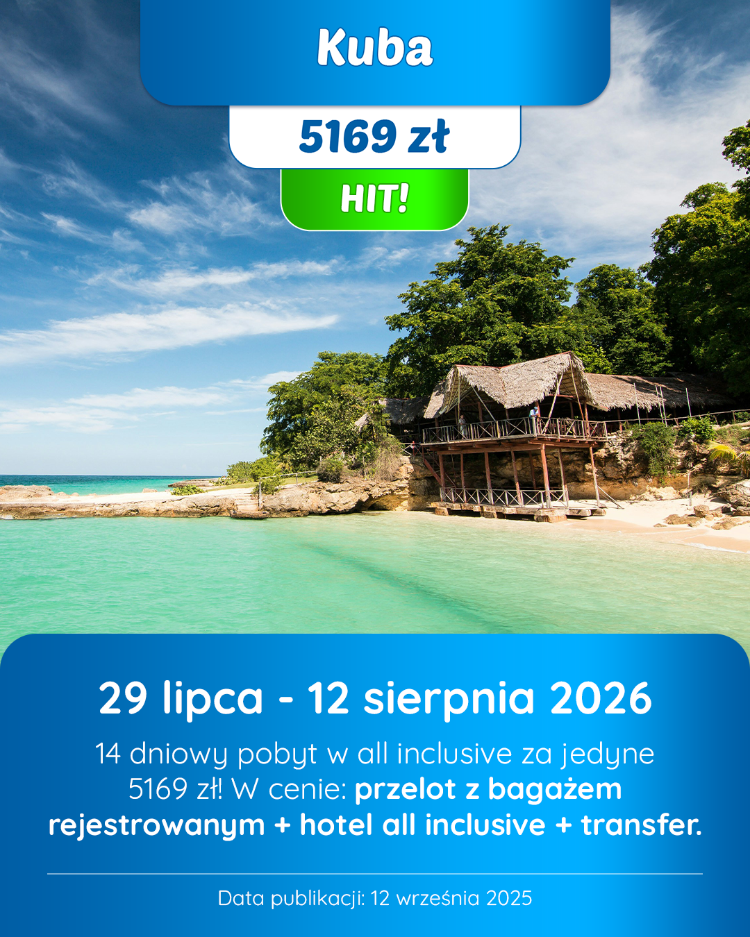 Kuba na wakacje