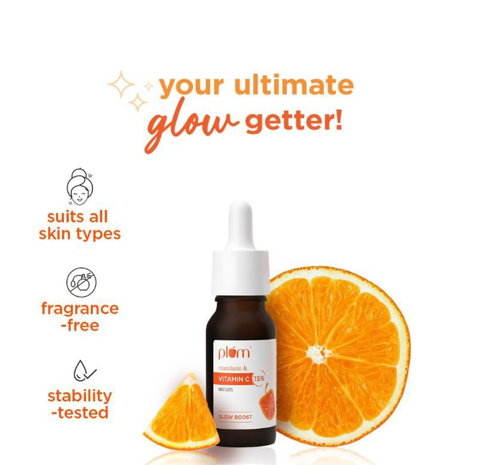 Thumbnail: Plum 15% Mandarin & Vitamin C Serum Glow Boost 20ml