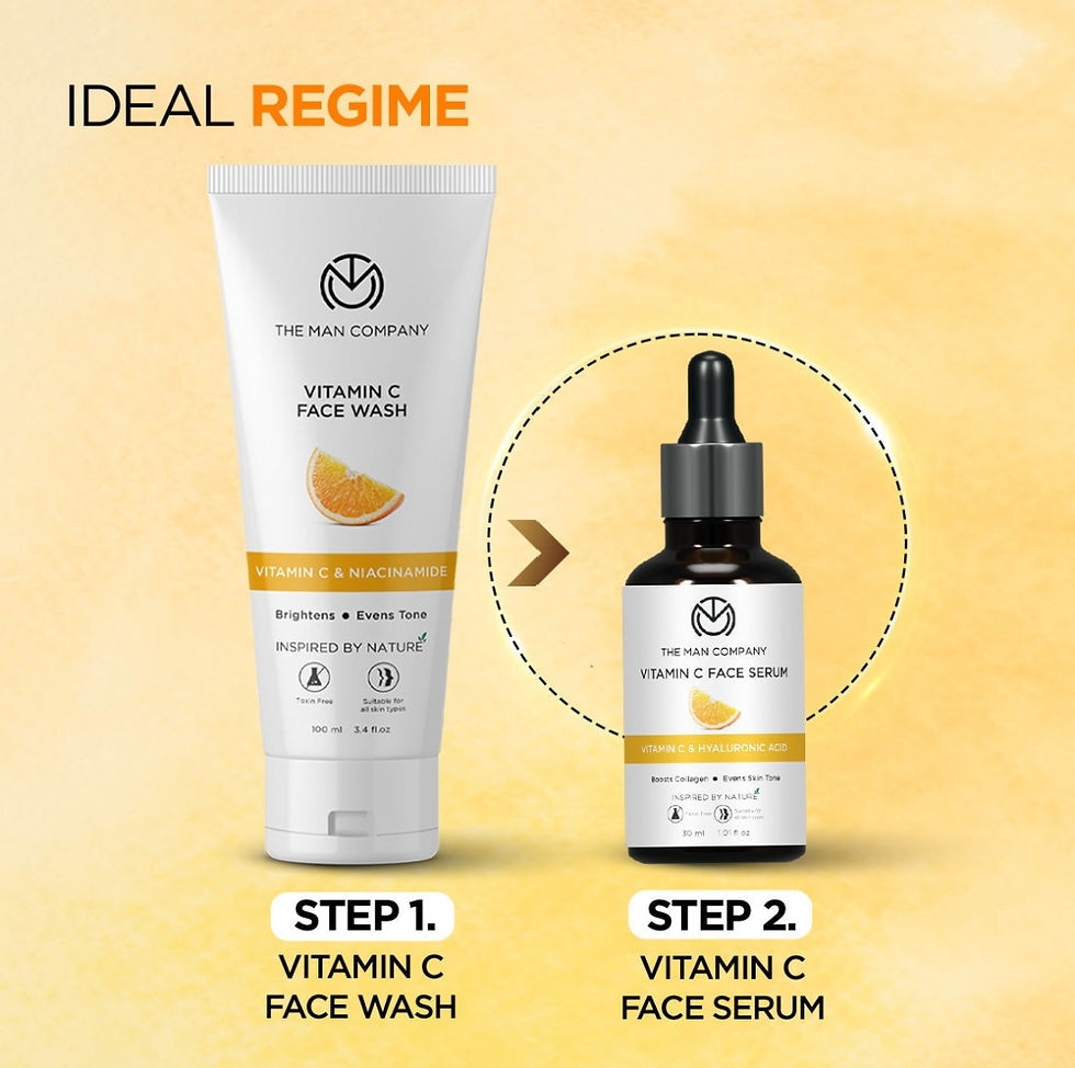 Thumbnail: The Man Company' 40% Vitamin C Face Serum with Hyaluronic acid 30 ml