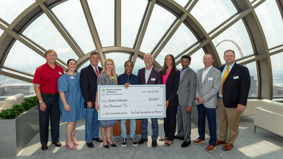 The Golf Foundation of Missouri Awards the First Larry L. Deskins, Sr. Scholarship