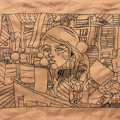Linework Embroidery