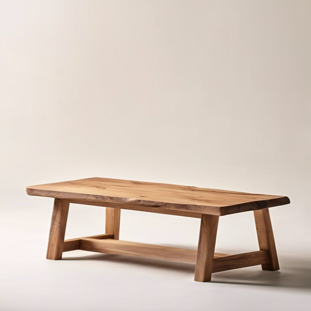 Rustic Wooden Coffee Table