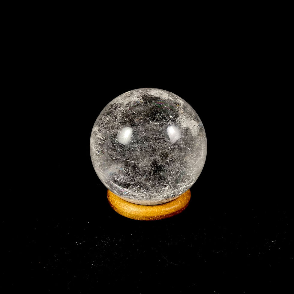 Miniatura: Kryształ górski kula