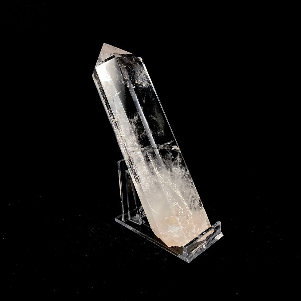Miniatura: Kryształ górski obelisk