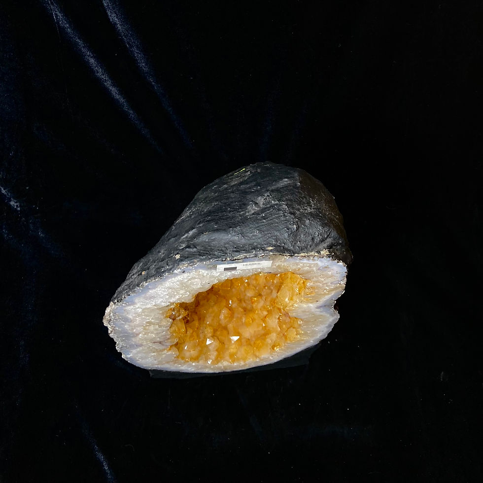 Miniatura: Cytryn geoda