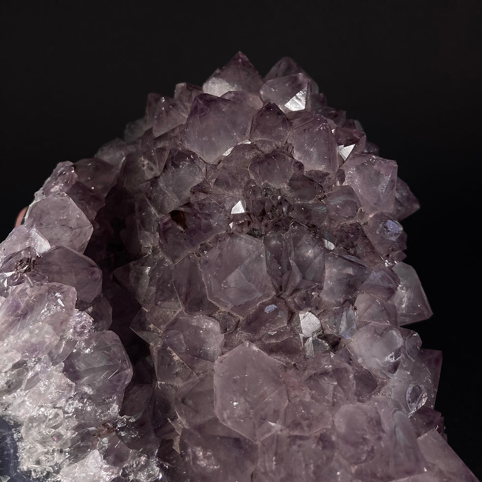 Miniatura: Ametyst szczotka