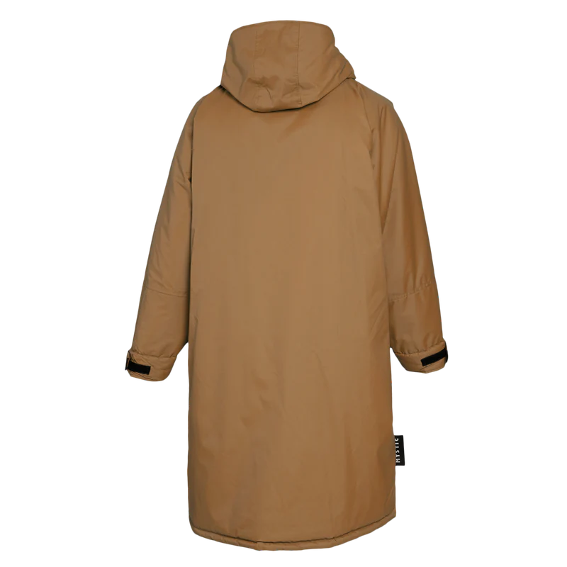 Mystic Baby Poncho Slate Brown | Weicher Wickelponcho Aus Baumwolle