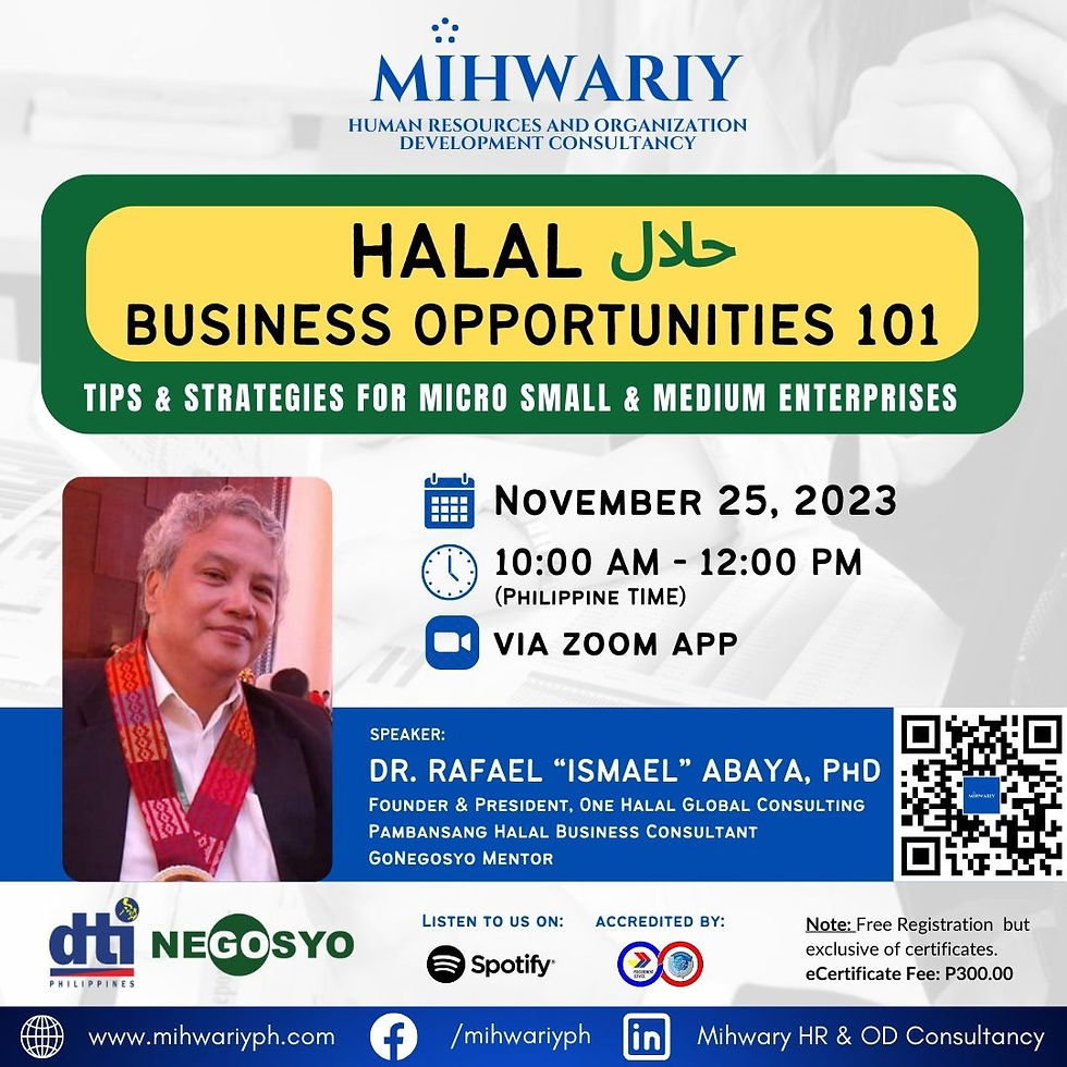 Halal Business Opportunities 101
