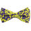 Thumbnail: Yellow-blue silk bow tie Dolost Rock Stone Silk