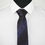 Thumbnail: Blue-red handmade silk tie Bundlam Rock Stone Silk