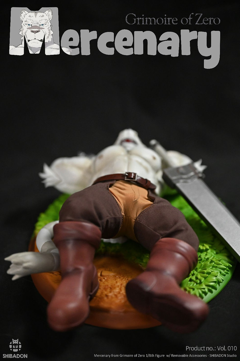 Thumbnail: Mercenary from Grimoire of Zero 1/8th Figure w/ Removable Accessories - SHIBADON
