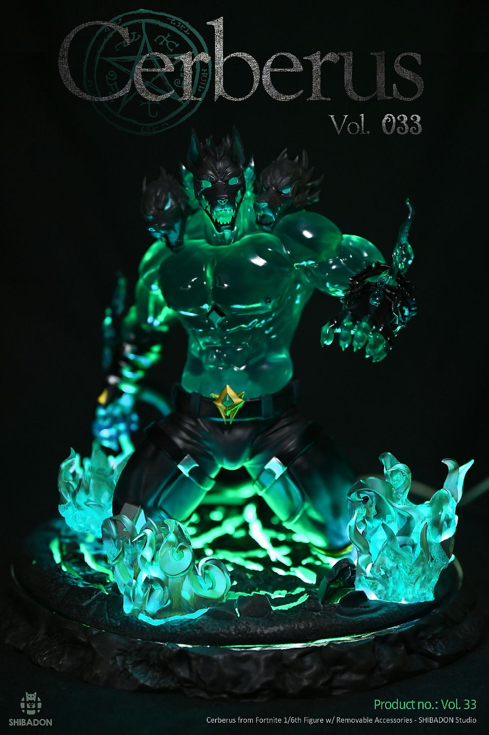 Thumbnail: Cerberus 1/6th LED Figure Set w/ Removable Accessories - SHIBADON Studio ケルベロス