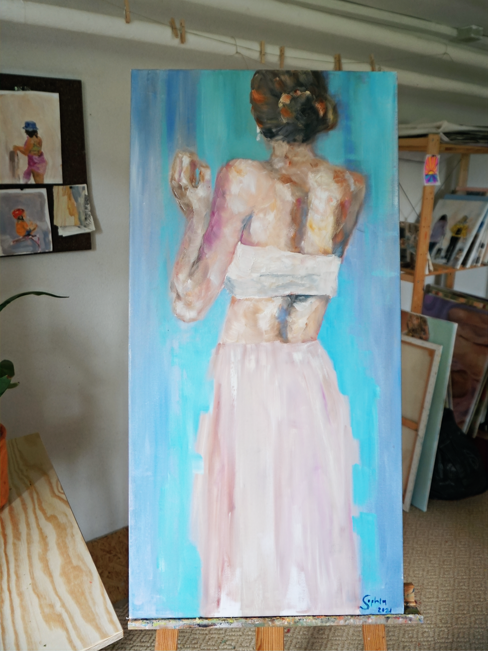 Blau und Rosa