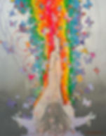 Cosmic Connection_60x48_Mixed Media on Canvas_Stephen Mancini