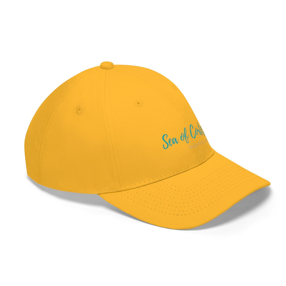 Thumbnail: Unisex Twill Hat- Sea of Cortez - Rocky Point, Mexico