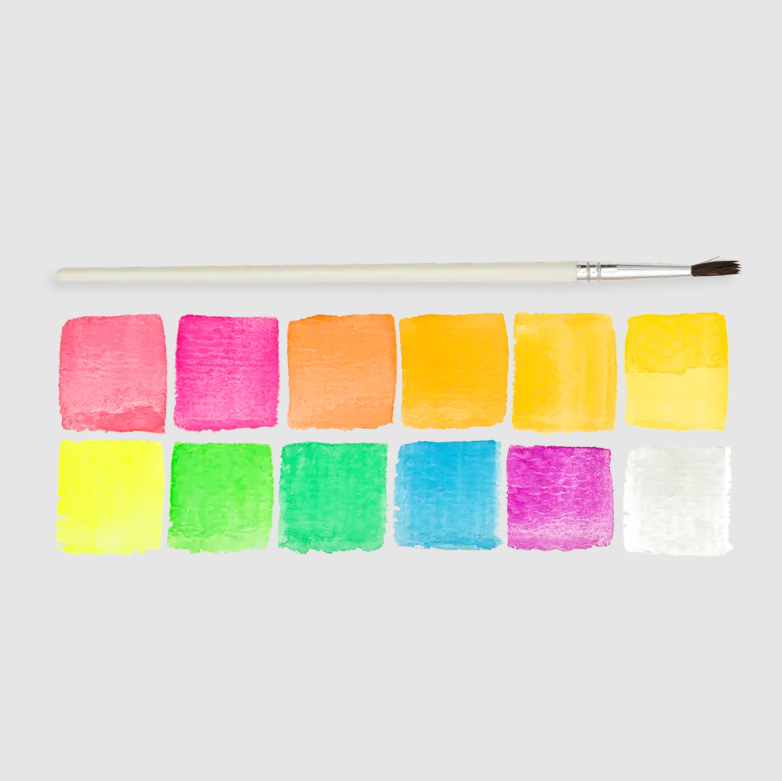 Thumbnail: Chroma Blends Watercolor Paint Set - Neon螢光色(12 colors)