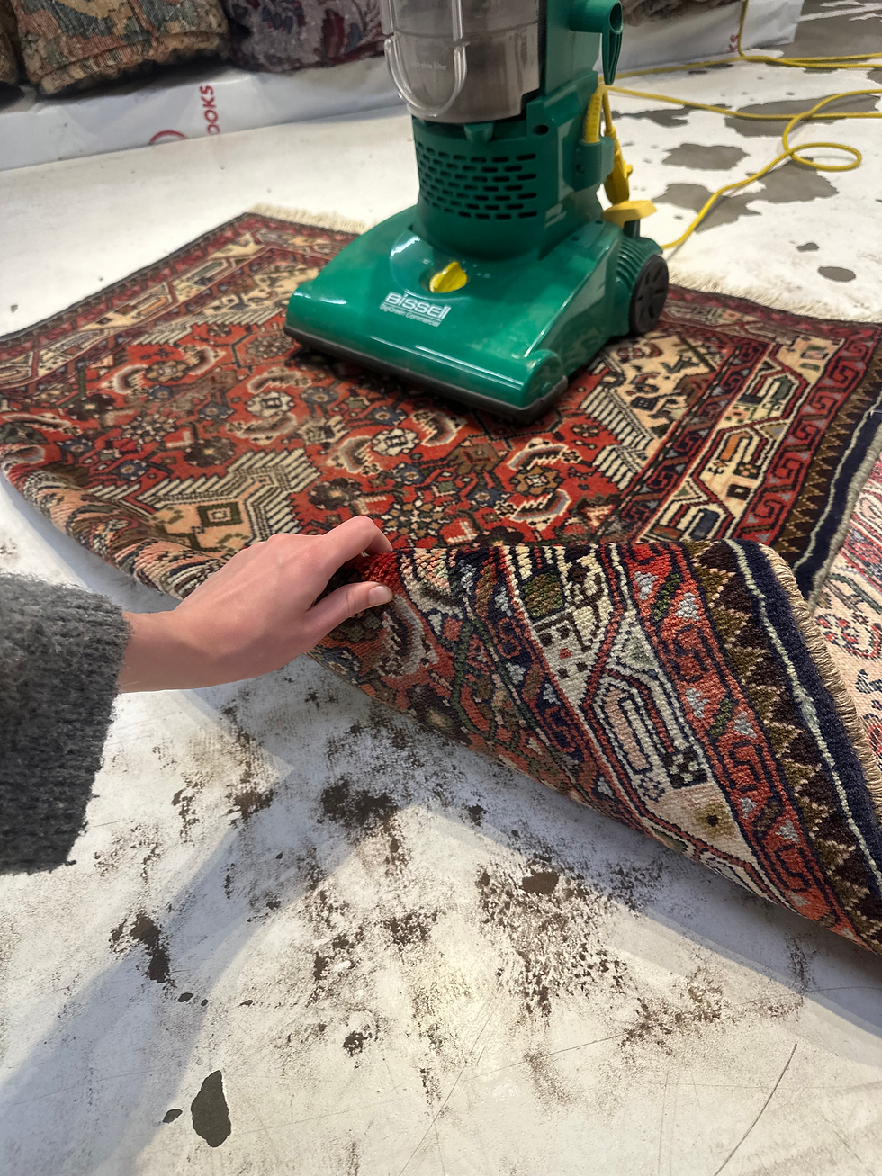 rug machine cleaning