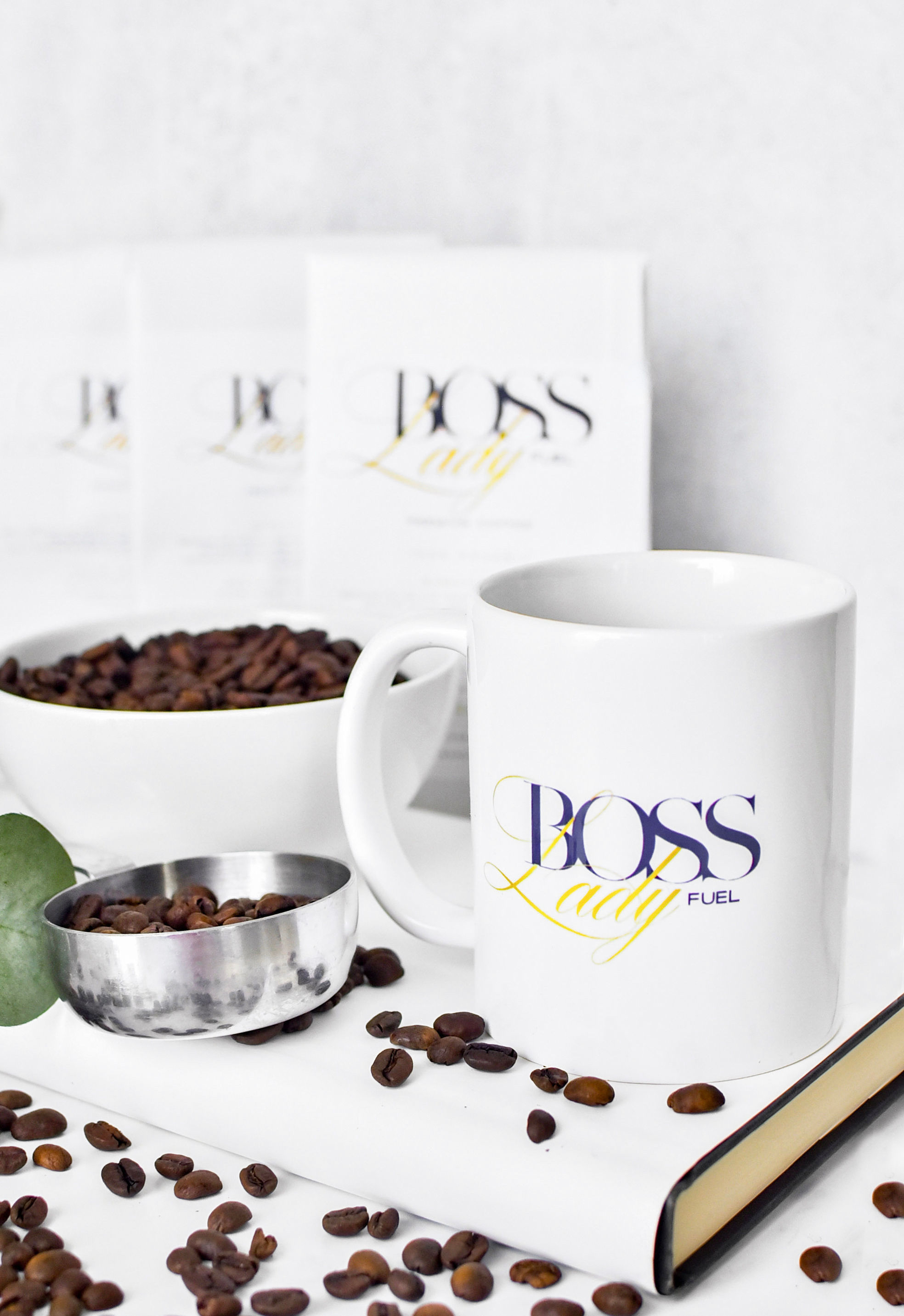 Boss Lady Fuel Signature Logo Mug.