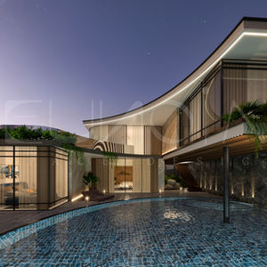 The Serene Arc, Villa at Guhaghar