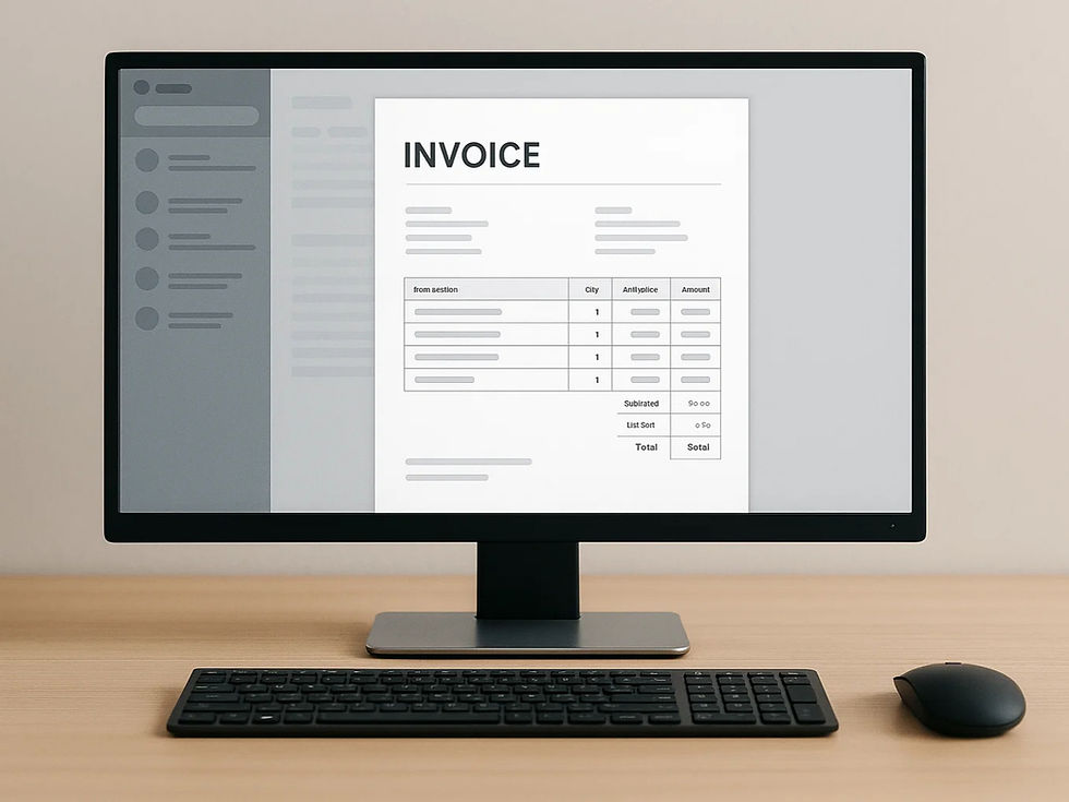 Ada's 1-Click Invoicing Automation