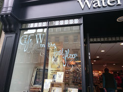 Cafe W Advertising, Waterstones Bath