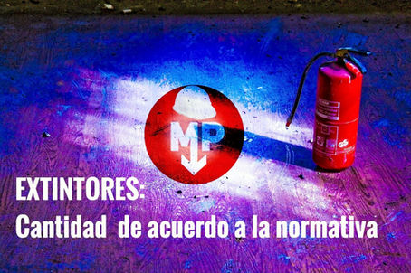 Extintores: cantidad de acuerdo a la normativa