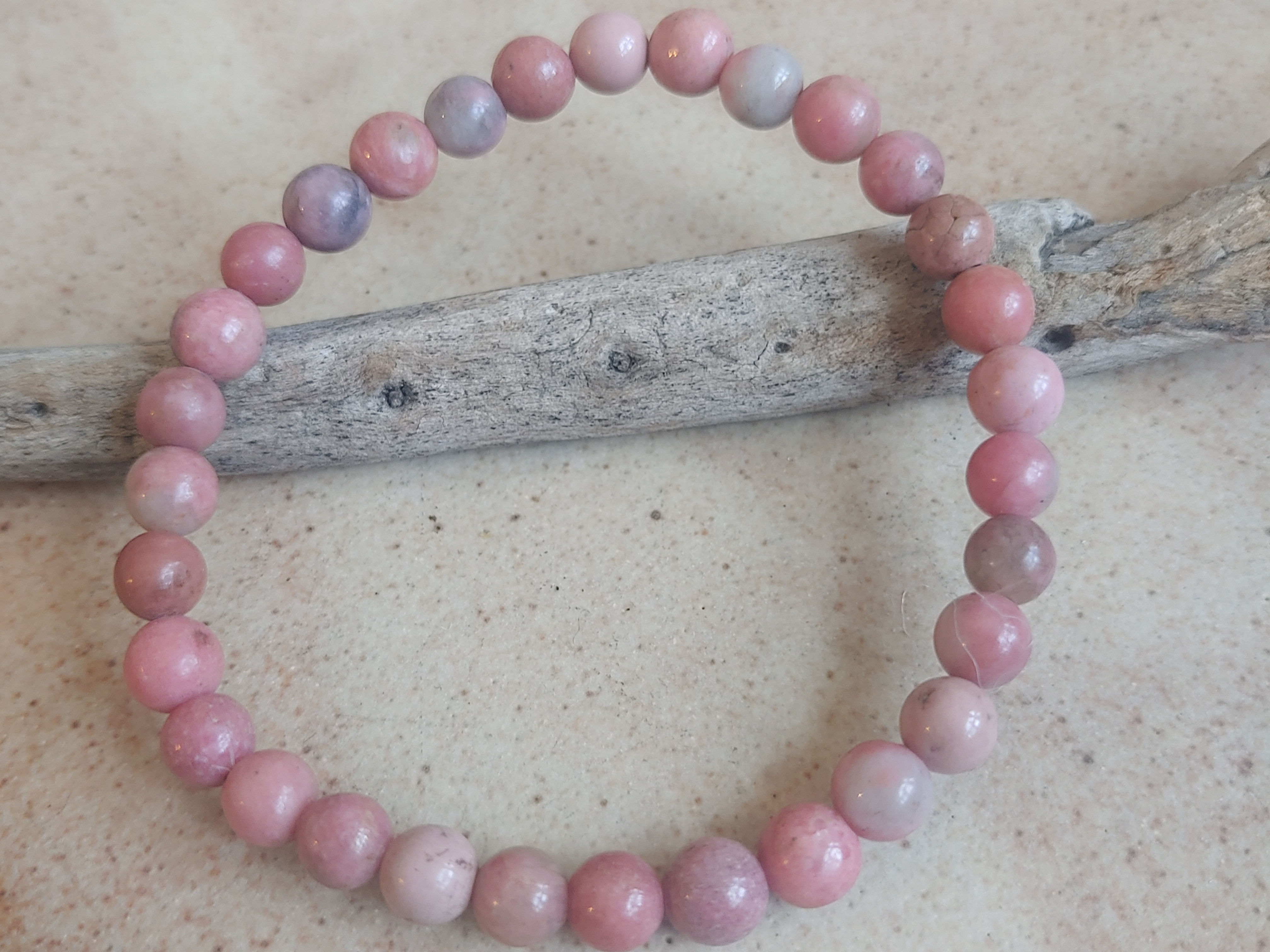 Rhodonite bracelet