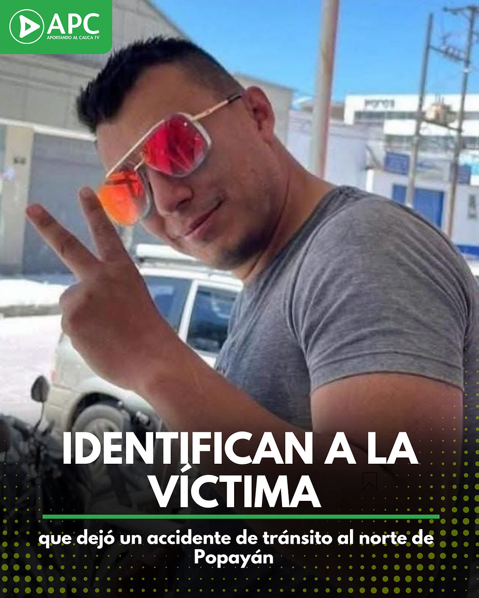 Hombre falleció en accidente de tránsito en el sector La Estancia, al norte de Popayán