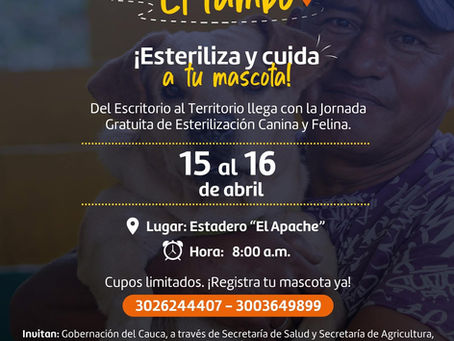 ¡Atención, comunidad de El Tambo!