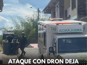 🚨 Atentado con dron deja dos civiles heridos en Morales, Cauca