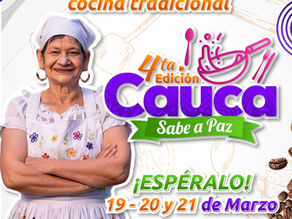 ¡Llega "Cauca Sabe a Paz", cuarta edición!
