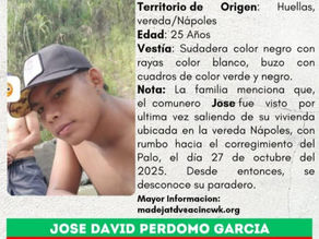 Sin pistas de joven indígena reportado como desaparecido desde el año anterior en el norte del Cauca
