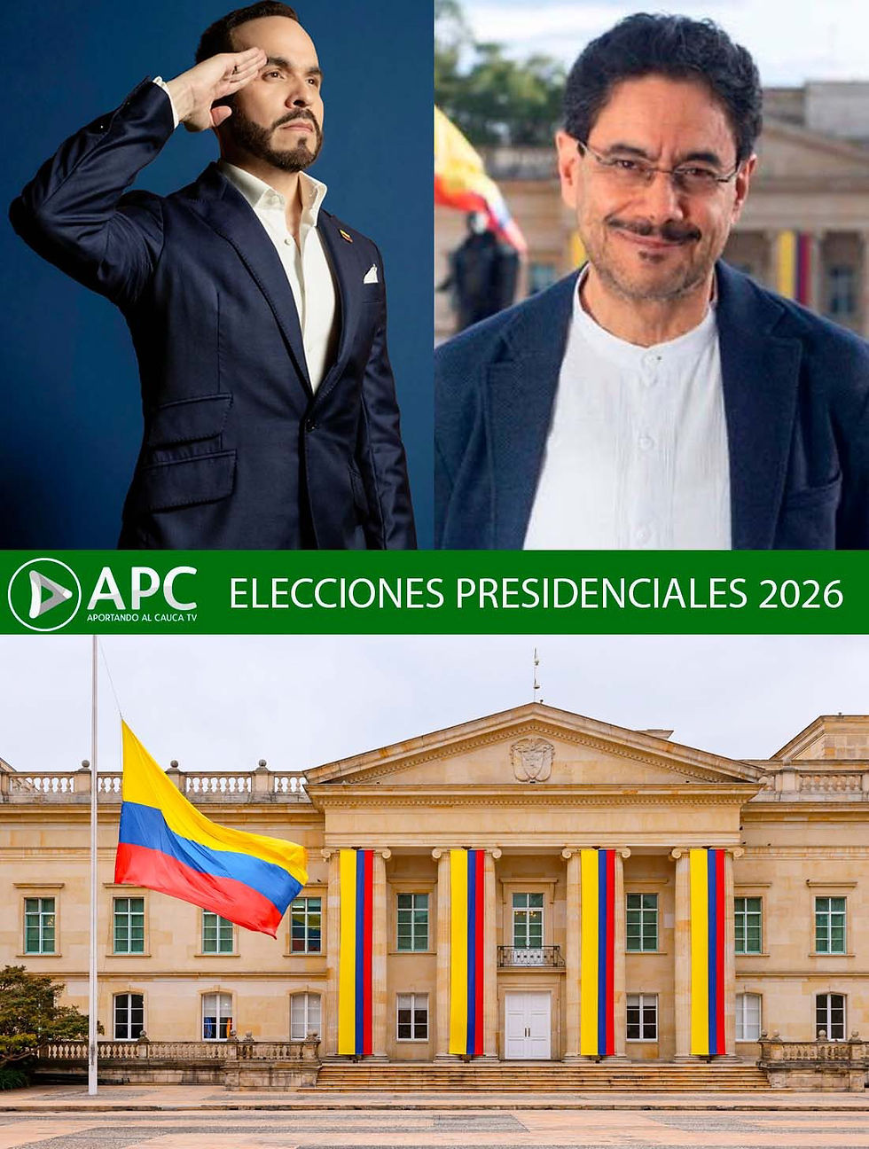 Habrá segunda vuelta: Abelardo y Cepeda se enfrentarán el 21 de junio.