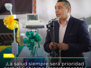 ¡La salud siempre será prioridad para el gobierno Departamental !