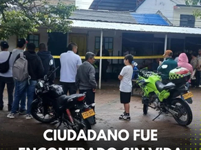 Ciudadano fue encontrado sin vida en un parque de Timbío. Al parecer sufrió un infarto