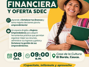 Taller de educación Financiera y Oferta SDEC